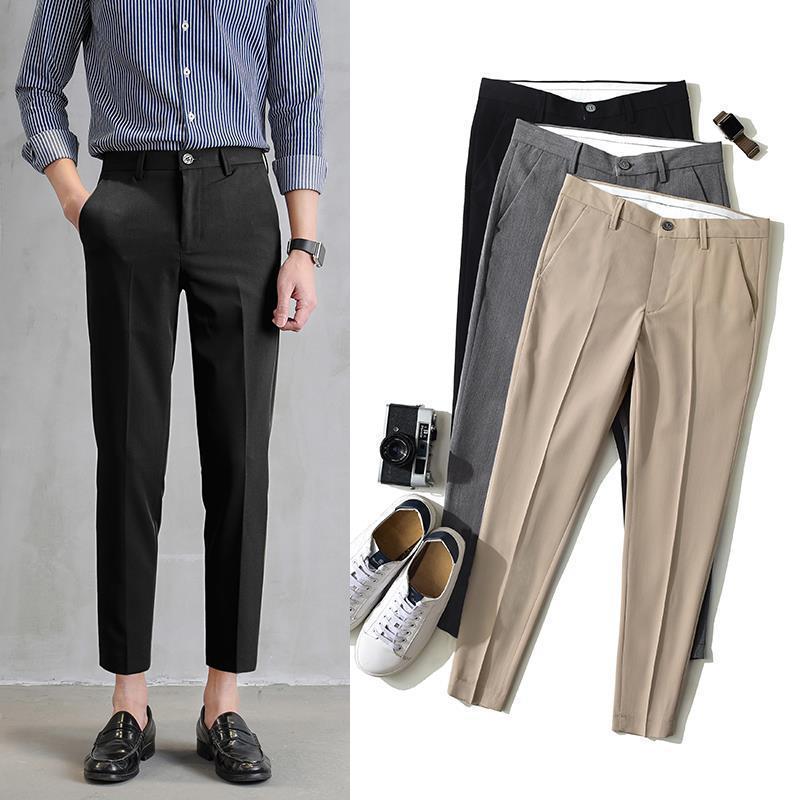Men Slim Fit Drapey