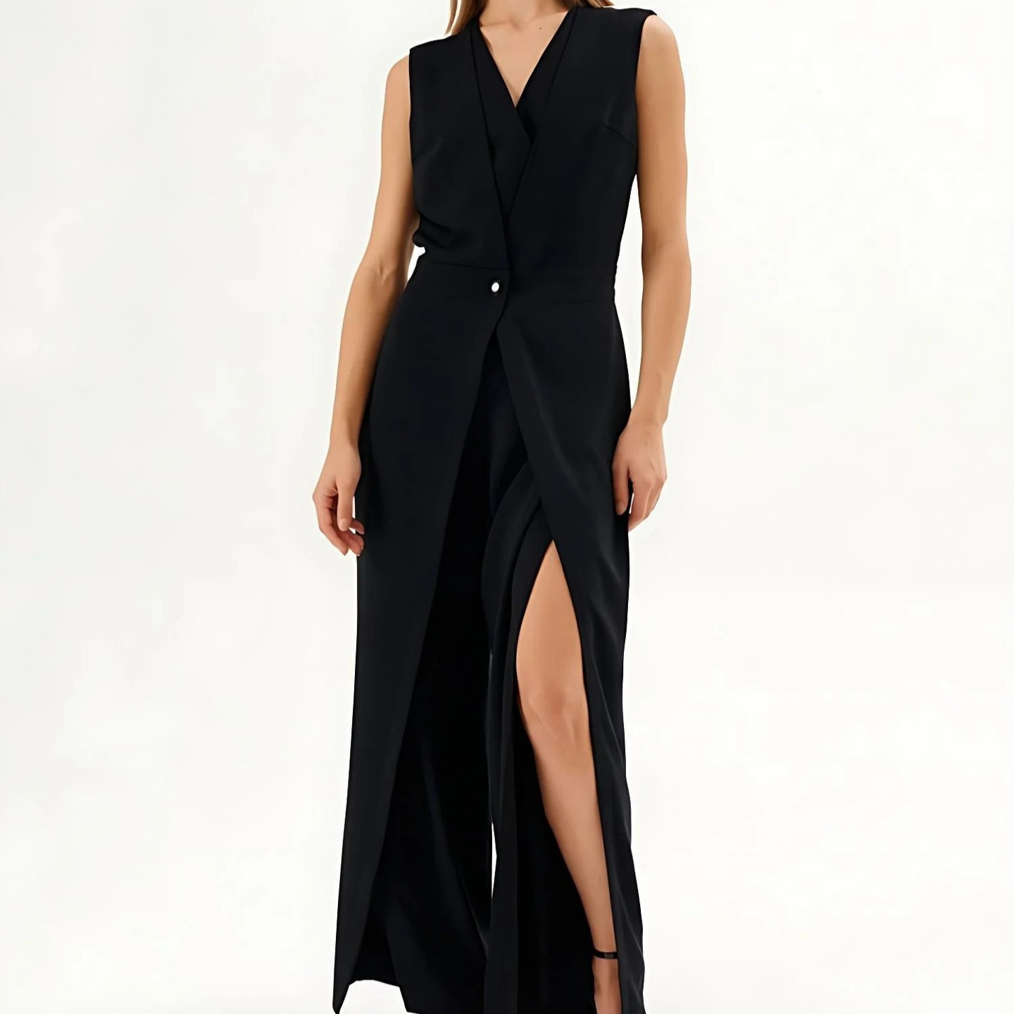 Ling Solid Color Sleeveless