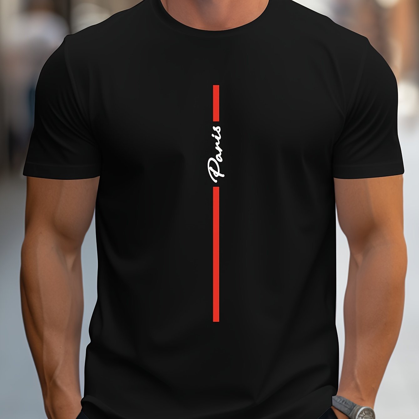 Men Fashion Handwritten Paris