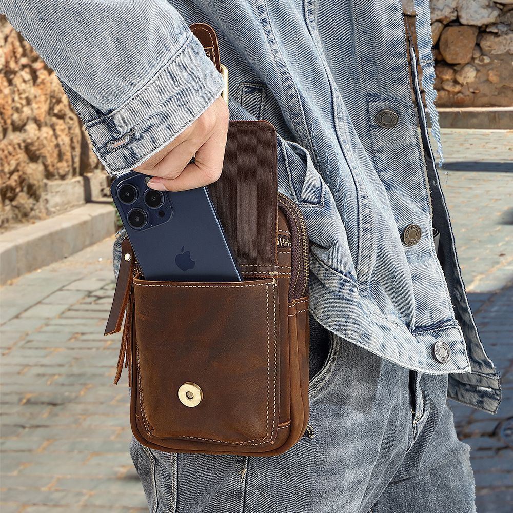 Genuine Leather Mens Cowhide