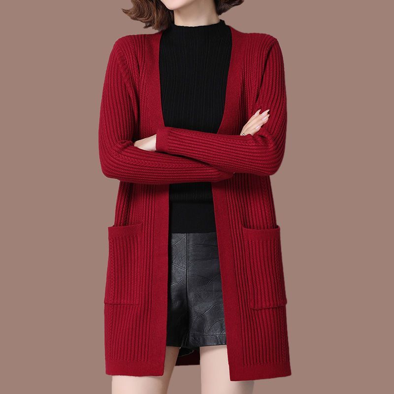 Autumnwinter Sweater Casual Coat