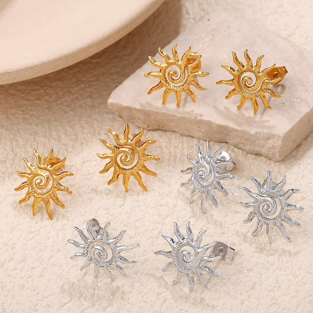 MINIMALIST STAINLESS STEEL SUNFLOWER