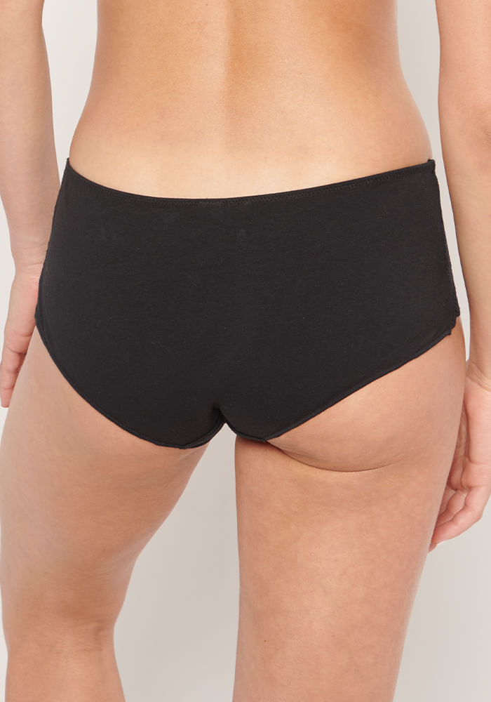 Pack 3 Pantaleta Algodón Elasticado Encaje Surtido