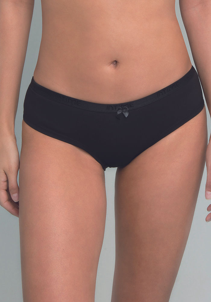 Pack 2 Pantaleta Algodón Elasticado Black