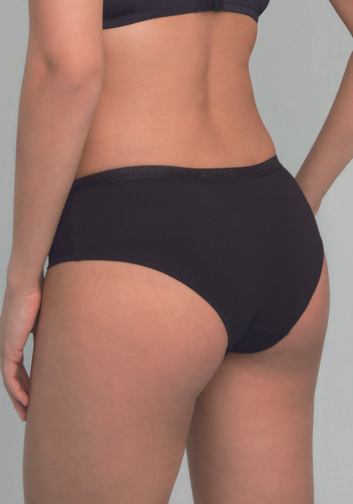 Pack 2 Pantaleta Algodón Elasticado Black