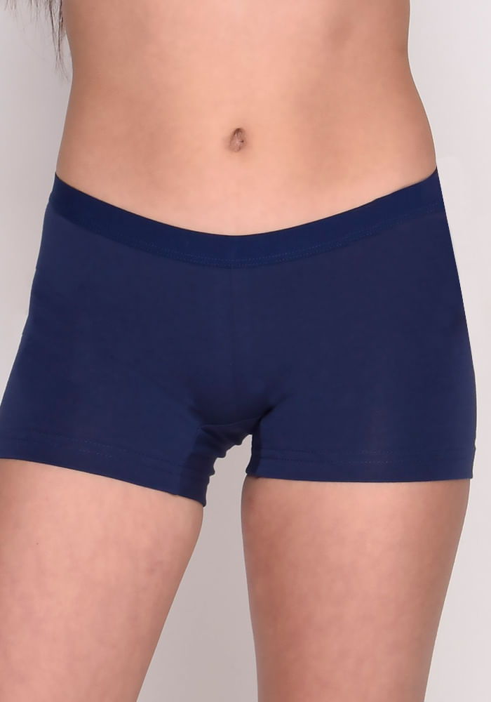 Pack 3 Pantaleta Algodón Elasticado Blanco