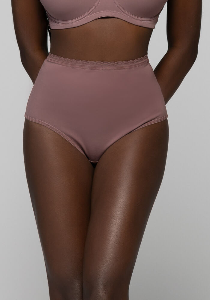 Pack 2 Calzón Maxi Algodón Elasticado Nude