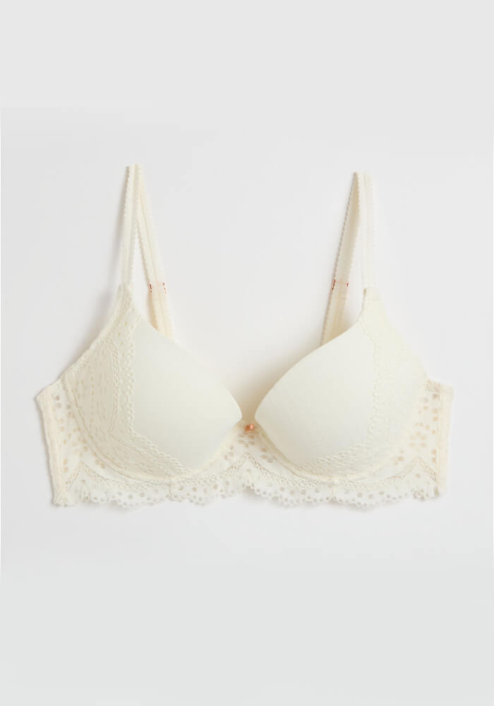 Sostén Push Up Copa B Blanco