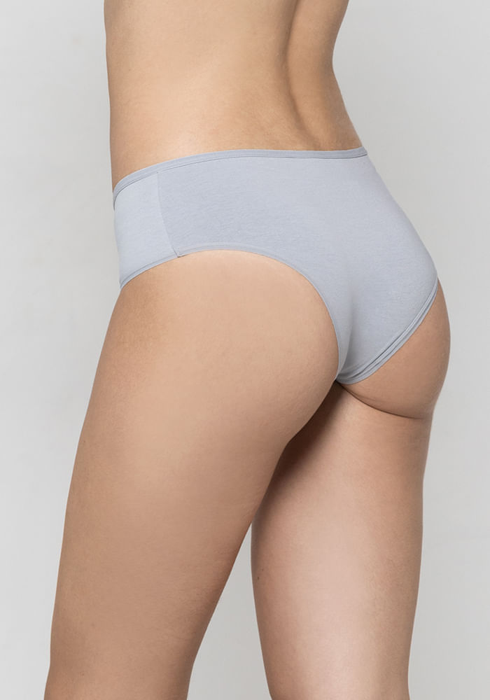 Pack 6 Pantaleta Algodón Elasticado Caja Azul
