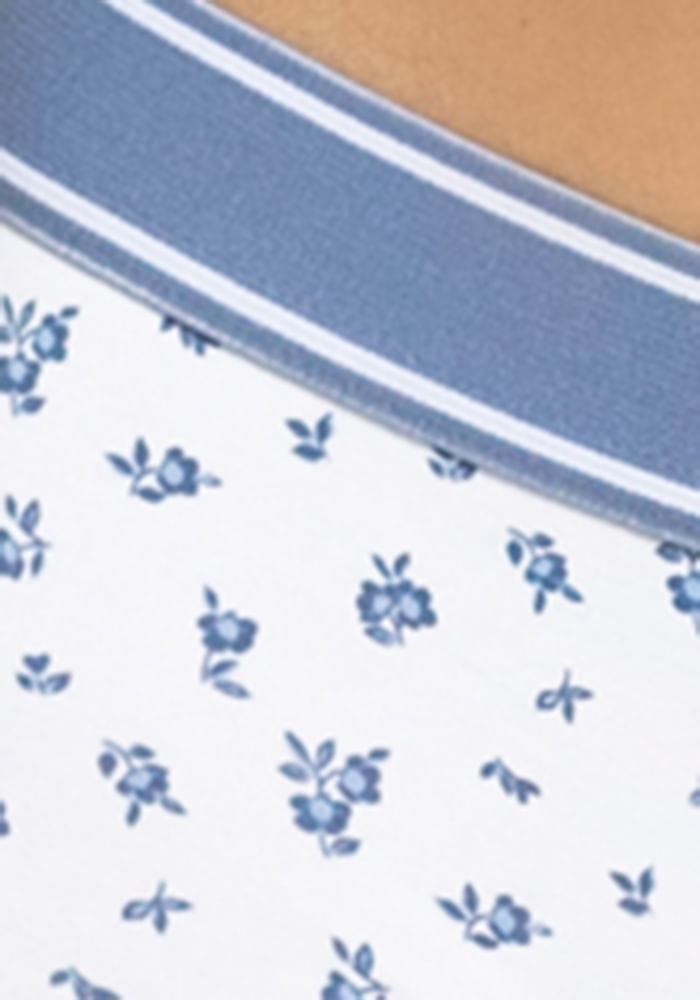 Pantaleta Short Modal Algodón Blanco