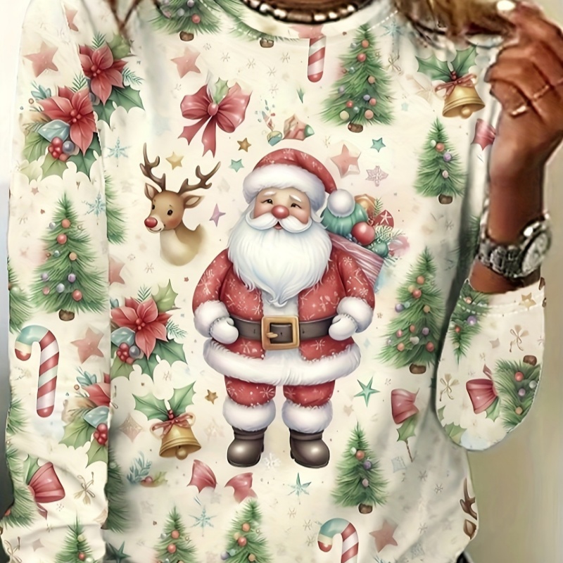 Women Casual Loose Crewneck