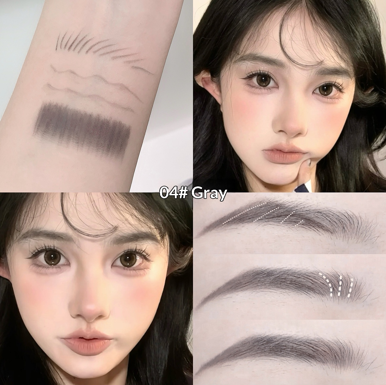 Pincel de Cejas con Láser para Cejas Naturales