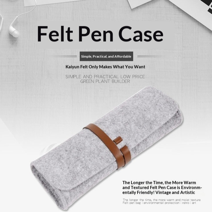 Simple Felt Pencil Case
