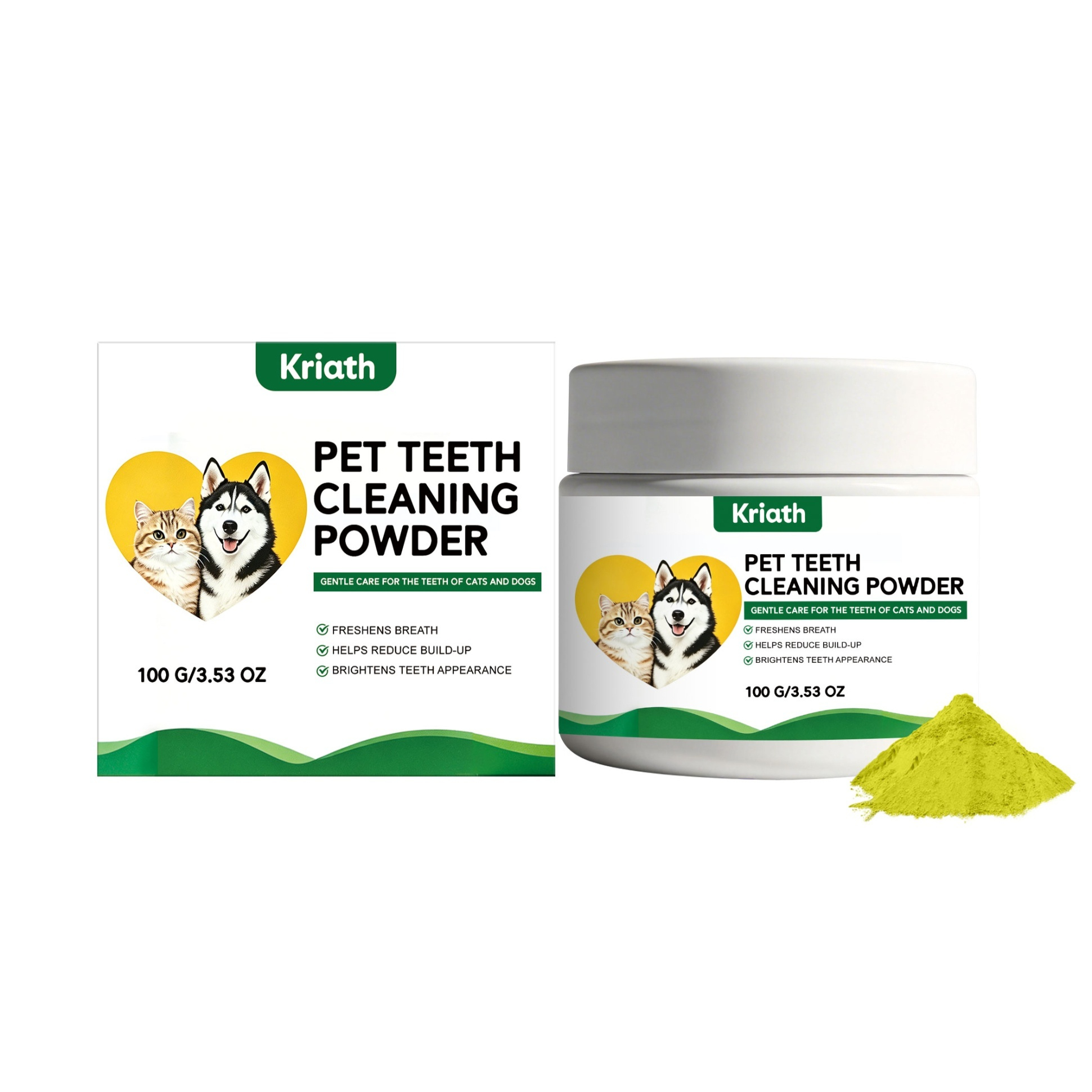 PET TEETH CLEANING POWDER