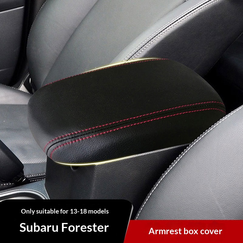 Car Armrest Box Leather